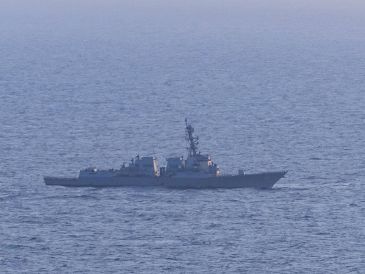 Sólo 3 barcos petroleros han atravesado el estrecho de Ormuz desde que Estados Unidos tomó el control de la zona. EFE/Centcom