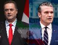 Pete Hegseth e Israel Katz declararon publicamente sus intenciones de reanudar los ataques contra Irán en caso de no llegar a un acuerdo. EFE / ARCHIVO