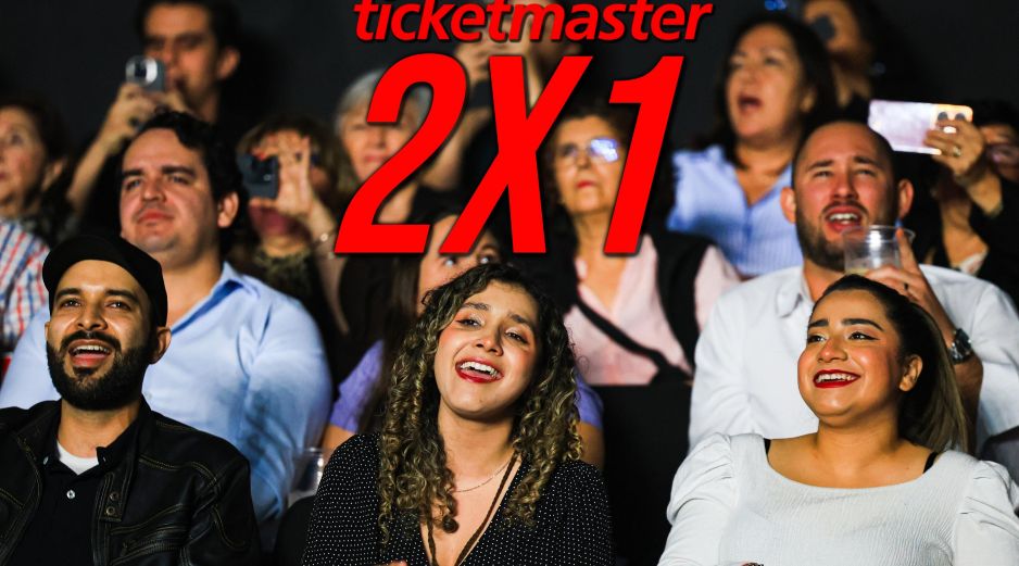 Estos seis conciertos están al 2x1 en Ticketmaster solo HOY 16 de abril de 2026. EL INFORMADOR / ARCHIVO