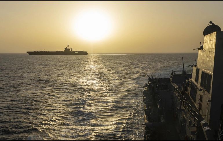 El bloqueo ha provocado un choque inmediato en los mercados energéticos globales. EFE/@CENTCOM