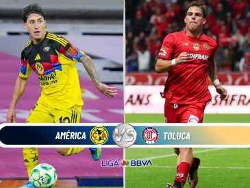 América se juega la clasificación ante el bicampeón Toluca en la recta final del torneo. ESPECIAL / IMAGO7 y CANVA