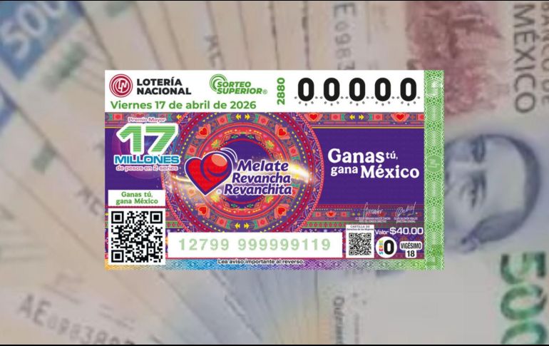 Si la suerte te acompaña, podrías convertirte en uno de los grandes ganadores. ESPECIAL/LOTERÍA NACIONAL