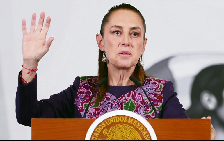Claudia Sheinbaum Pardo, presidenta de México. EFE