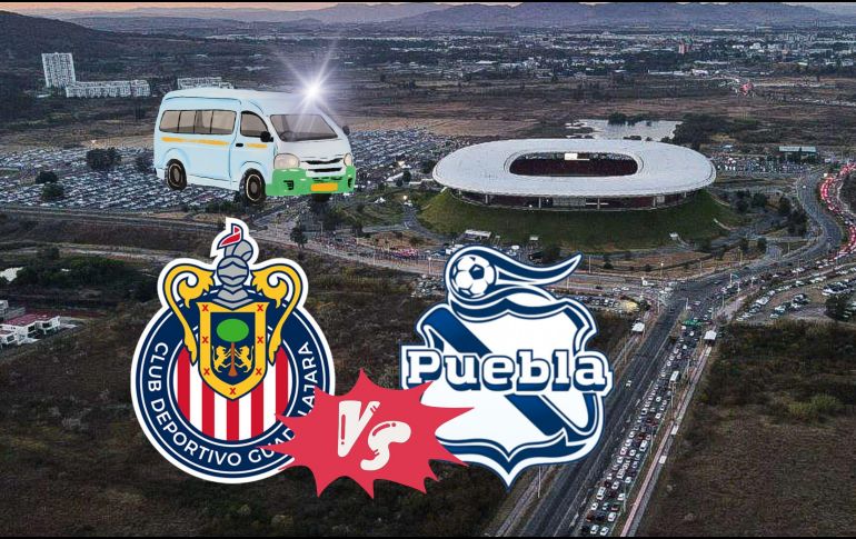 Chivas recibirá a Puebla en el Estadio AKRON para el juego de la Jornada 15; llega a tiempo el recinto con el servicio especial de la Setran. EL INFORMADOR / ARCHIVO