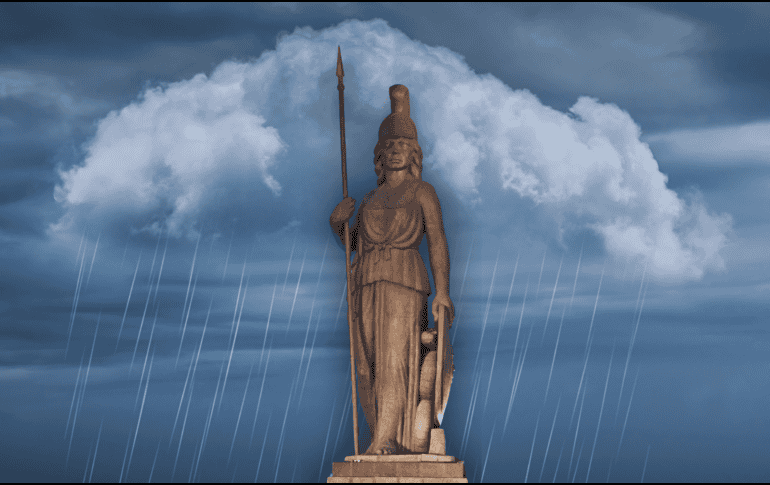 Estas lluvias atípicas del mes de abril ayudarán enormemente a mitigar la extrema sequedad del ambiente y a reducir los niveles de contaminación acumulados en el aire de Guadalajara. ESPECIAL / CANVA