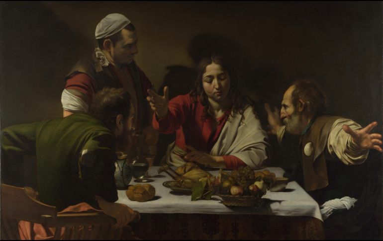 WIKIPEDIA/«Cena de Emaús», de Caravaggio