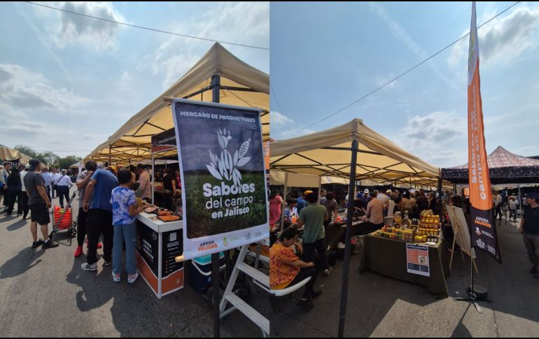El arranque de “Sabores del Campo” coincidió con el aniversario del Mercado de Abastos de Guadalajara. EL INFORMADOR / J. Velazco