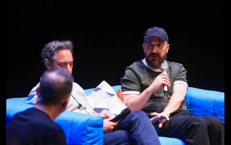 este domingo 19 de abril se llevó a cabo la Master Class “La internacionalización del cine chileno: La historia de Fábula”, liderada por el aclamado director Pablo Larraín y el productor Juan de Dios Larraín, fundadores de la casa productora chilena Fábula. EL INFORMADOR / J. Acosta