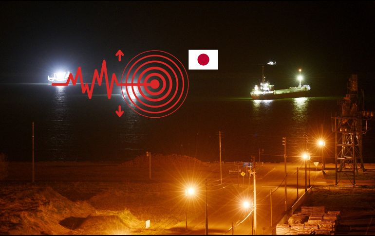 Barcos en el puerto Tokachi Port tras el sismo de esta mañana en Japón.  EFE / EPA / JIJI PRESS JAPAN
