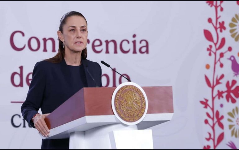 La Mandataria expresó su solidaridad para las personas afectadas tras la balacera en la zona arqueológica de Teotihuacán y sus familiares. SUN / F. Rojas