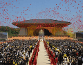 A Huangdi se le atribuyen invenciones como la medicina tradicional, la escritura, los carros y las embarcaciones. EFE/The Ancestor Worship Ceremony of the Yellow Emperor