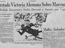 Durante el verano de 1970, el calor y la altura de México no fueron impedimento para el atacante del Bayern Múnich. Müller anotó 10 goles en apenas seis partidos. ESPECIAL / EL INFORMADOR