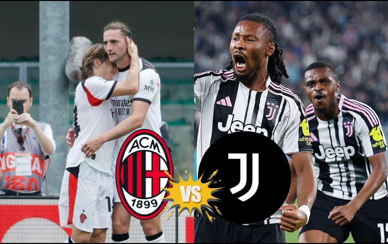 La rivalidad histórica entre AC Milan y Juventus garantiza un espectáculo de primer nivel. EFE / ARCHIVO