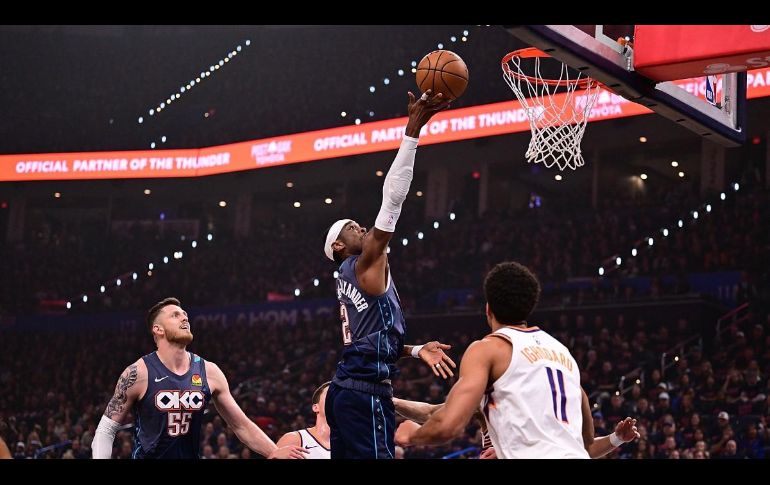 El Thunder ha cumplido con el pronóstico al llevarse el segundo encuentro contra los Suns por 120-107. AFP / Joshua Gateley