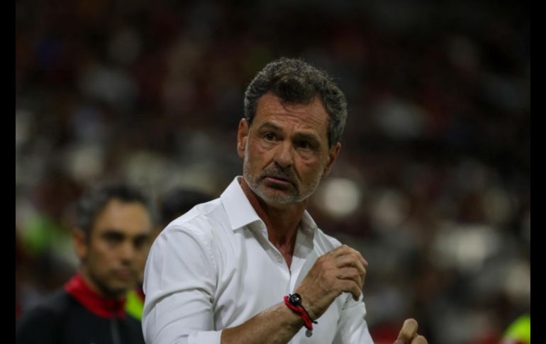 El estratega rojinegro reconoció la calidad del rival al destacar su reciente desempeño y la jerarquía de sus jugadores. EL INFORMADOR/ A. NAVARRO.