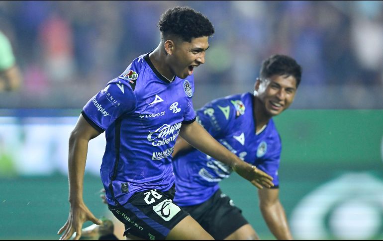 Daniel Hernández celebra tras anotar el gol de la victoria. IMAGO7/E. Espinosa