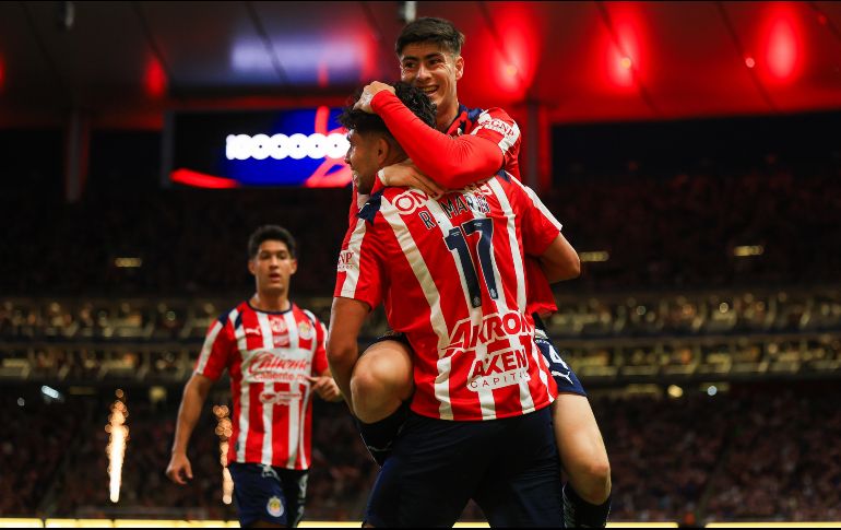 Las Chivas tienen 35 puntos, producto de 11 victorias y 2 empates. EL INFORMADOR/J. Acosta