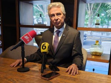 Miguel Ángel Landeros señaló que el problema no solo es el robo de mercancías, sino también el huachicol fiscal. EL INFORMADOR/M. Hernández