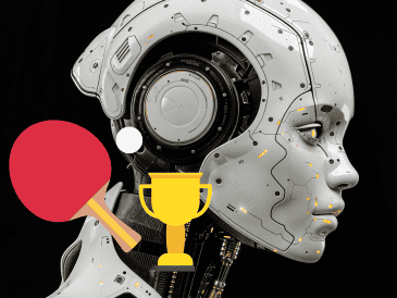 El robot ha ganado 3 de sus 5 partidos contra los jugadores de élite del tenis de mesa. UNSPLASH / G. MALASPINA
