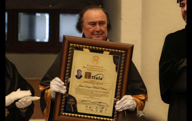 Michel Velasco dijo que es fundamental seguir buscando la paz en todos los rincones del mundo porque lamentablemente ensombrece a muchas naciones. EL INFORMADOR / A. Navarro