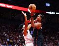 Los Raptors explotaron a la mitad del último cuarto con un parcial de 13 puntos sin respuesta de los Cavaliers. AFP/ C. BURSTON.