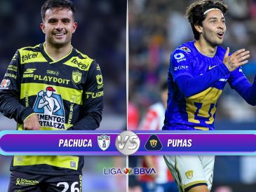 Para los aficionados que no asistan al Estadio Hidalgo, el encuentro entre Pachuca y Pumas contará con transmisión exclusiva por FOX. ESPECIAL / IMAGO7 y CANVA