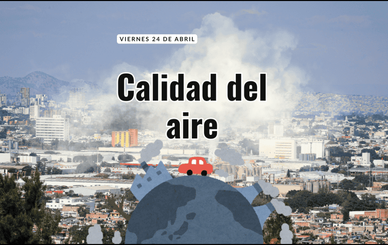 Este viernes 24 de abril se registra calidad del aire buena en Santa Margarita con 27 puntos IMECA. EL INFORMADOR / ARCHIVO