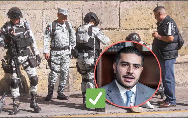 García Harfuch detalló que en marzo de 2026 creció la confianza de la ciudadanía en los organismos de seguridad pública del país con respecto a diciembre de 2025. EL INFORMADOR / SUN / ARCHIVO