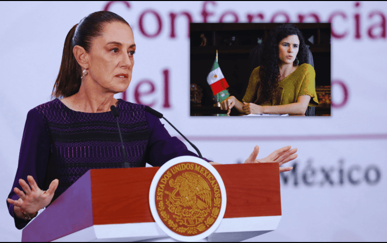 Luisa María Alcalde se integrará a la Consejería Jurídica del Ejecutivo Federal el próximo viernes 1 de mayo, anunció Sheinbaum. EFE / M. Guzmán - SUN / ARCHIVO