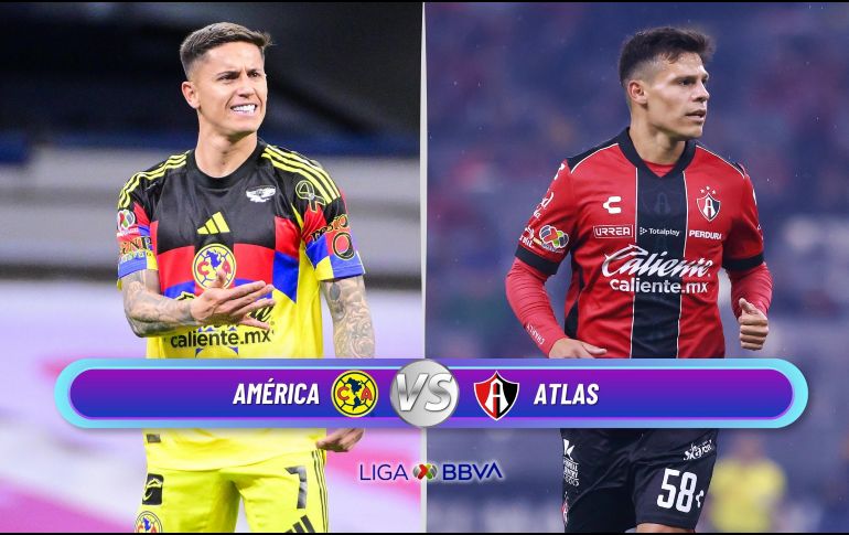 América y Atlas se enfrentan en un duelo decisivo por la J17 del Clausura 2026 de la Liga MX, buscando asegurar su lugar en la Fase Final. ESPECIAL / IMAGO7 y CANVA