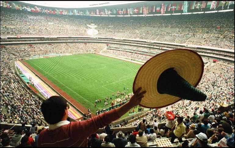 Con el paso de los años, el Estadio Azteca se convirtió en escenario de episodios que dejaron huella en el deporte mundial. AFP / ARCHIVO