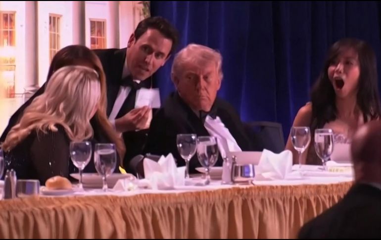 Trump explicó poco después del incidente que el atacante era un 