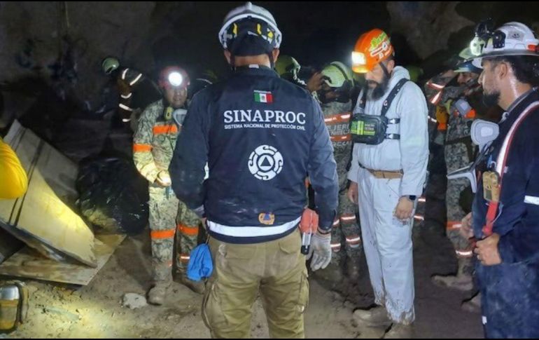 En las tareas de búsqueda y rescate estuvieron involucrados 389 elementos de diversas instituciones. X / @CNPC_MX