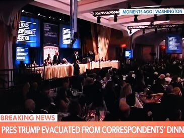 Donald Trump, confirmó el sábado por la noche que el autor del tiroteo en la cena de corresponsales de la Casa Blanca se encuentra bajo custodia. Xinhua/ARCHIVO