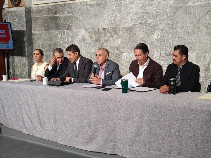 Fotografía de la rueda de prensa donde se dieron a conocer las proyecciones del programa 