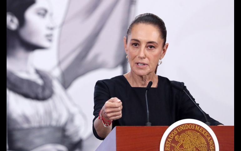 Sheinbaum resaltó que hay que garantizar la seguridad del país sea cual sea la entidad y que es muy distinto a lo que ocurrió en ChihuahuaEFE/M. GUZMÁN