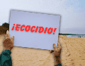 Los pobladores denuncian con indignación que maquinaria pesada está destruyendo la Zona Federal Marítimo Terrestre para levantar un enorme muro de contención de piedra. ESPECIAL / CANVA