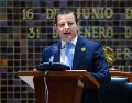 El legislador panista expresó que hubo disposición y consensos entre las fracciones parlamentarias para abordar y aprobar distintos temas. EL INFORMADOR/ A. NAVARRO.