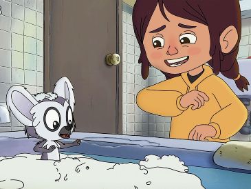 La cinta presenta la amistad entre una niña de nombre Irene y un lémur. ESPECIAL