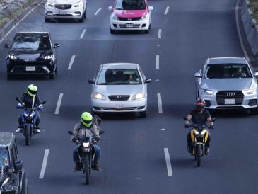 El programa Hoy No Circula se aplica de las 5:00 a las 22:00 horas en todas las alcaldías de la Ciudad de México y en tres zonas conurbadas del Estado de México. SUN/F. Rojas