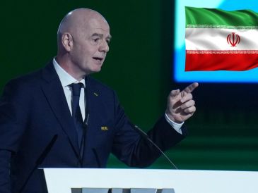 Gianni Infantino durante el congreso 76th de la FIFA en Vancouver, Canadá. EFE / EPA / BOB FRID