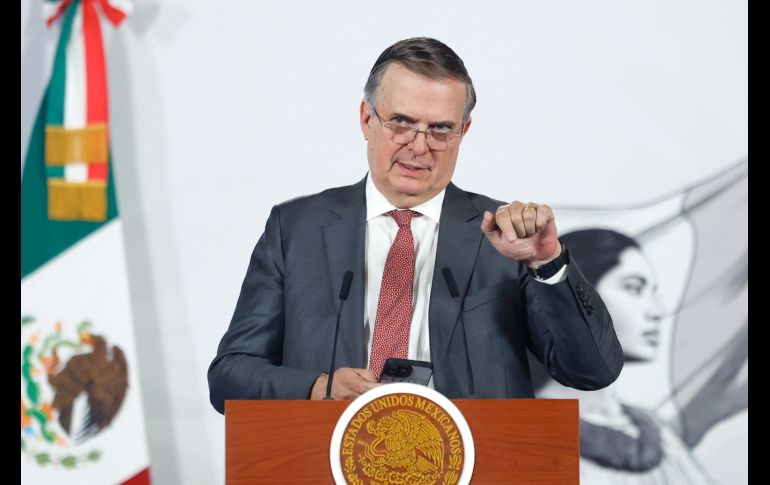 Marcelo Ebrard enfatizó que la salida de México de la Lista de Vigilancia Prioritaria actúa como un catalizador para la inversión extranjera. EFE/S.Gutiérrez