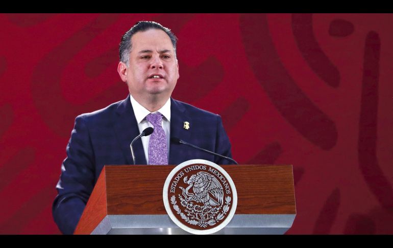 La salida de Santiago Nieto se hará oficial en el transcurso de mayo, detalló Economía. SUN/ARCHIVO