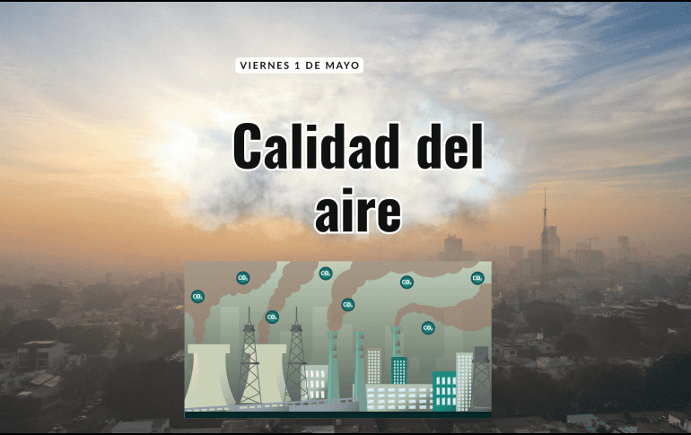 Este viernes 1 de mayo se registra buena calidad de aire en el Área Metropolitana de Guadalajara (AMG) en Santa Margarita con 44 puntos IMECA. EL INFORMADOR / ARCHIVO