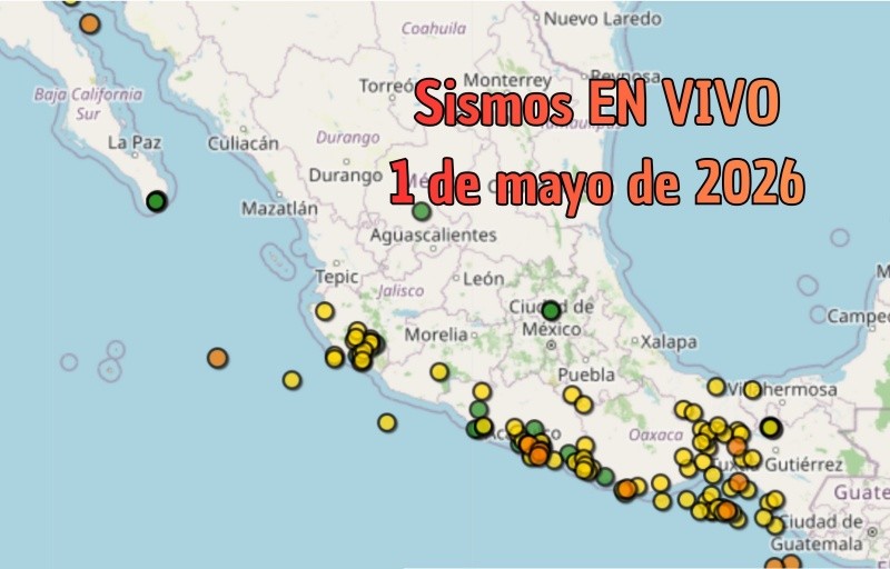 EN VIVO | Sismos en México | Viernes 1 de mayo  ESPECIAL / SSN