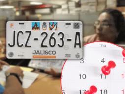 La prórroga estará vigente unos días más, por lo que las sanciones por circular con placas obsoletas comenzarán a aplicarse a partir del 1 de junio. ESPECIAL/Gobierno de Jalisco/Canva