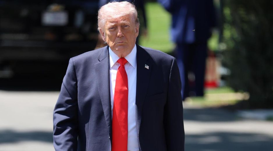 El presidente de EU, Donald Trump. EFE / O. Guzmán