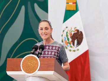 Claudia Sheinbaum, reafirmó la defensa de la soberanía nacional durante un acto en Palenque. EFE
