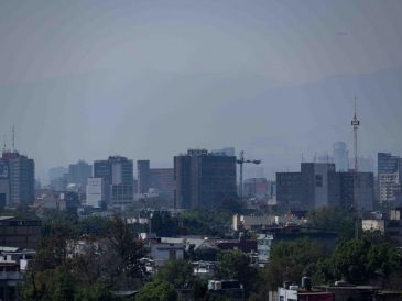 La Ciudad de México inició el sábado con una mala calidad del aire. SUN/H. Salvador