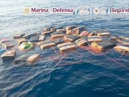 Tras el aseguramiento, la sustancia fue puesta a disposición de la autoridad correspondiente, que ya integra la carpeta de investigación para determinar su situación legal. ESPECIAL/X/ @GabSeguridadMX